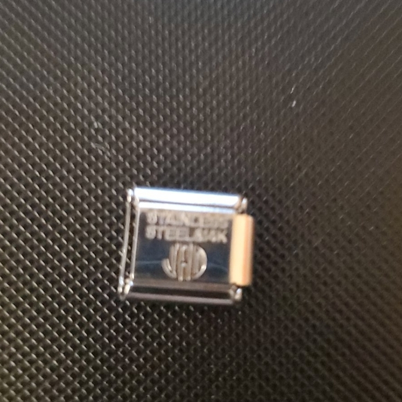 Jaltex Inc charms SS 14Kt Gold letter G & B - Picture 6 of 8